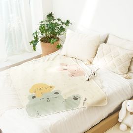 [Lieto Baby] CocoLieto Non-slip pure cotton Waterproof Protectors for Overnight Bed Wetting Pad-Made in Korea